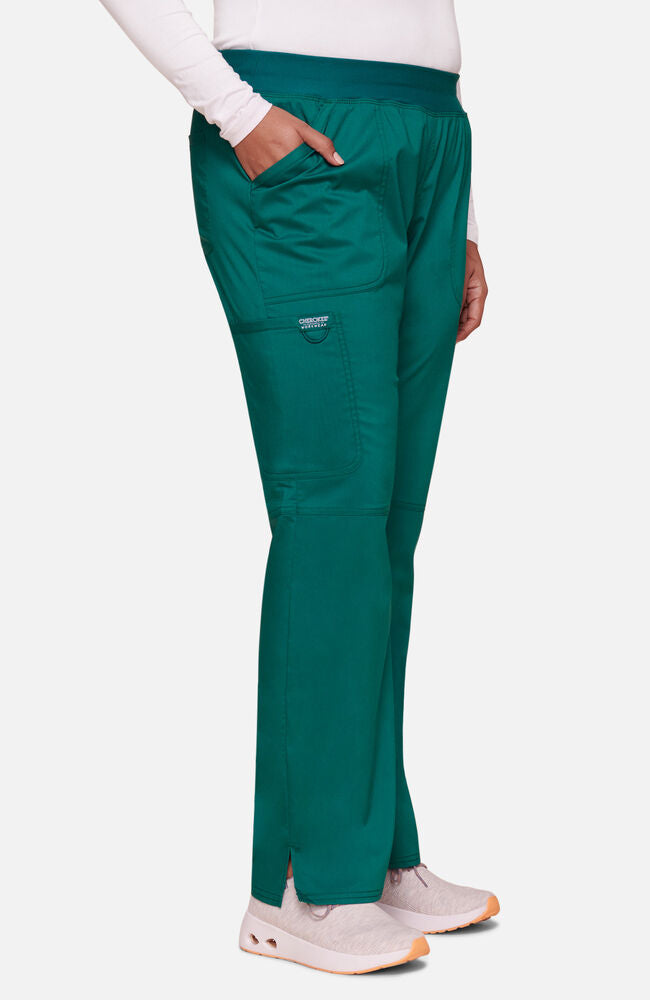 Pantalón Clínico Mujer Verde WW110 Cherokee Revolution Workwear