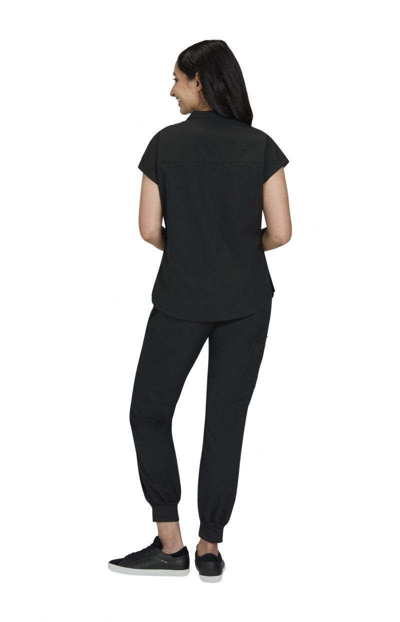 Top Clínico Mujer 1131-02 Negro Solís x Koi Catrin