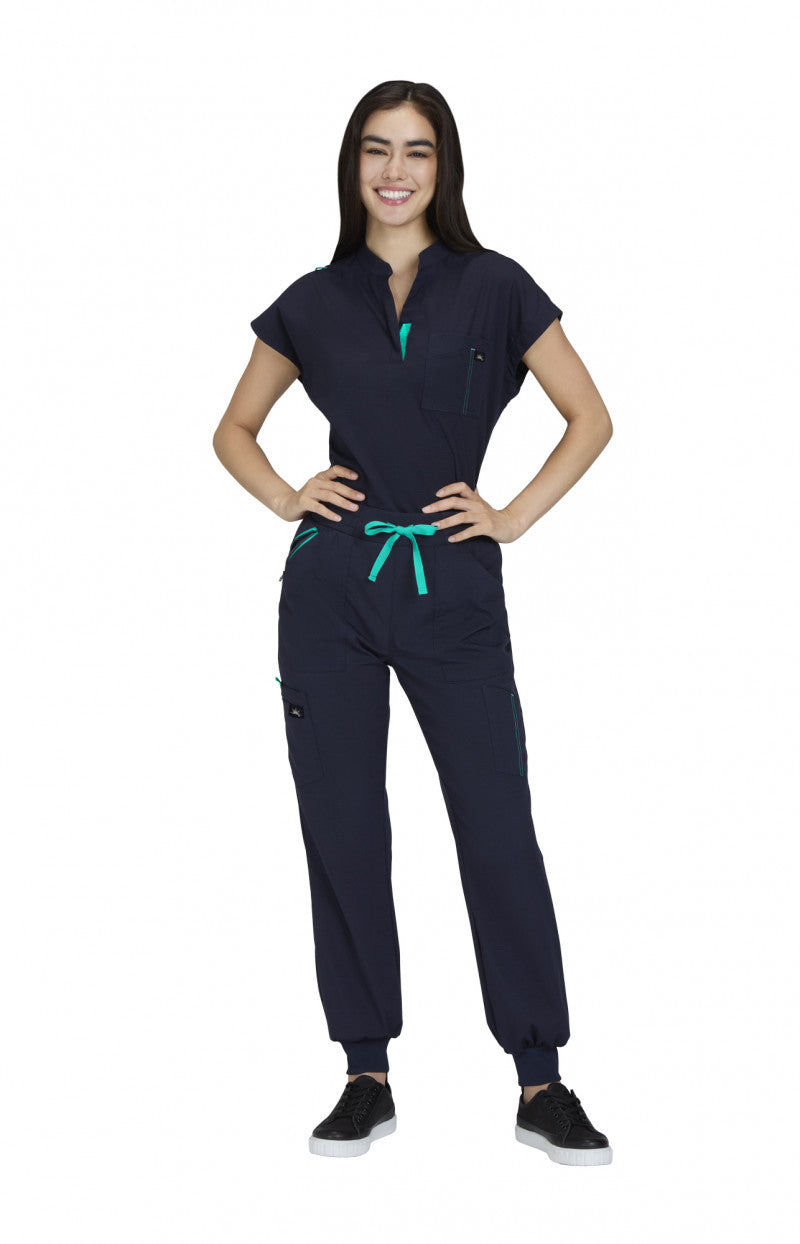 Top Clínico Mujer 1131-12 Navy Solís x Koi Catrin