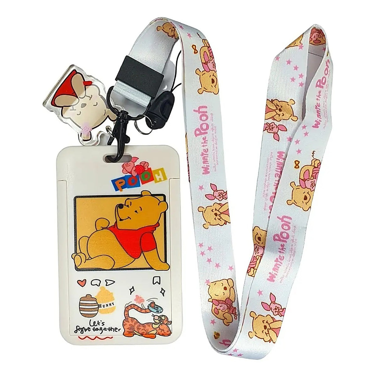 Porta Credencial con Lanyard Winnie And Tiger