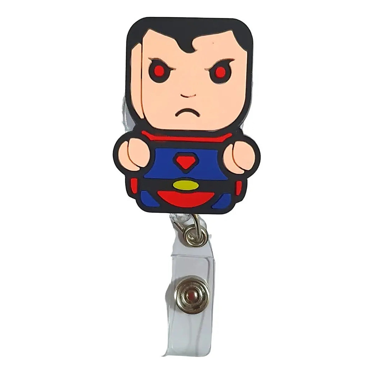 Porta Credencial con Yoyo Retractil Superman