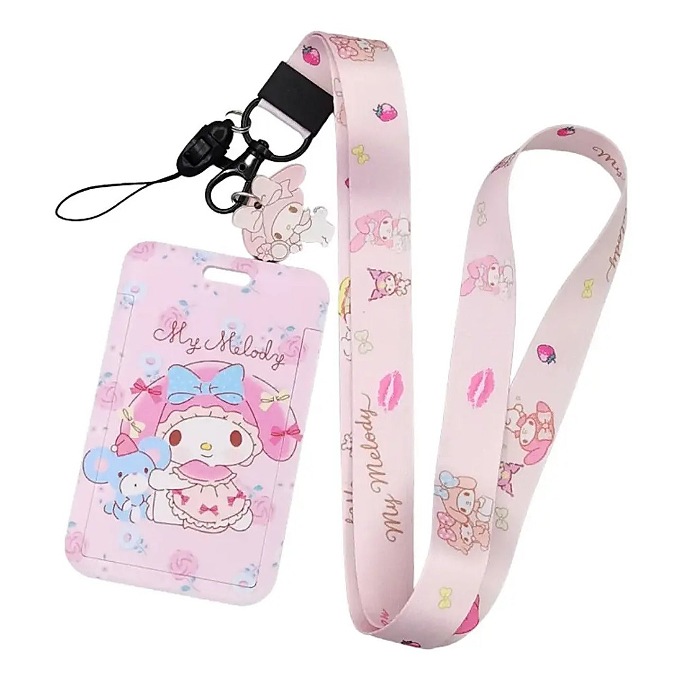 Porta Credencial con Lanyard Melody Flores