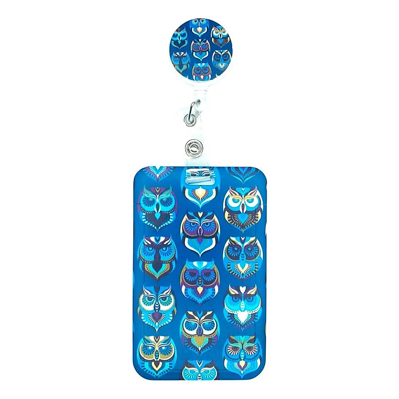 Porta Credencial con Yoyo Retractil Buho