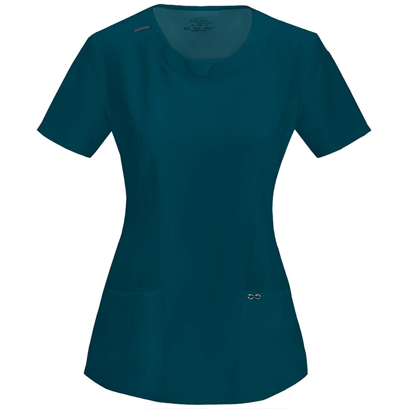 Polera Clínica Mujer 2624a Caribean Petroleo CAPS Cherokee Infinity Legacy