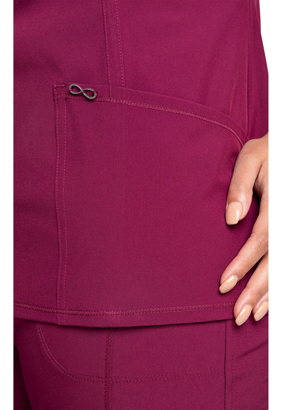 Polera Clínica Mujer 2624a Burdeo WNPS Cherokee Infinity Legacy
