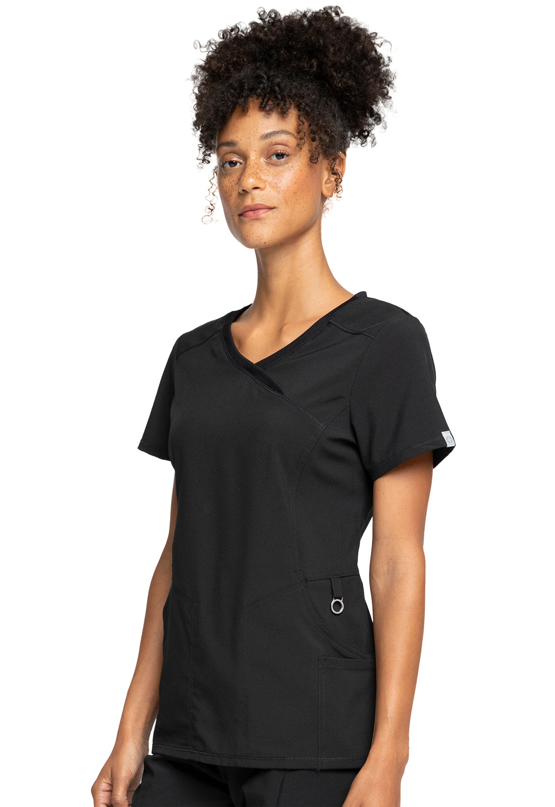 Polera Clínica Mujer 2625a Negro BAPS Cherokee Infinity Legacy
