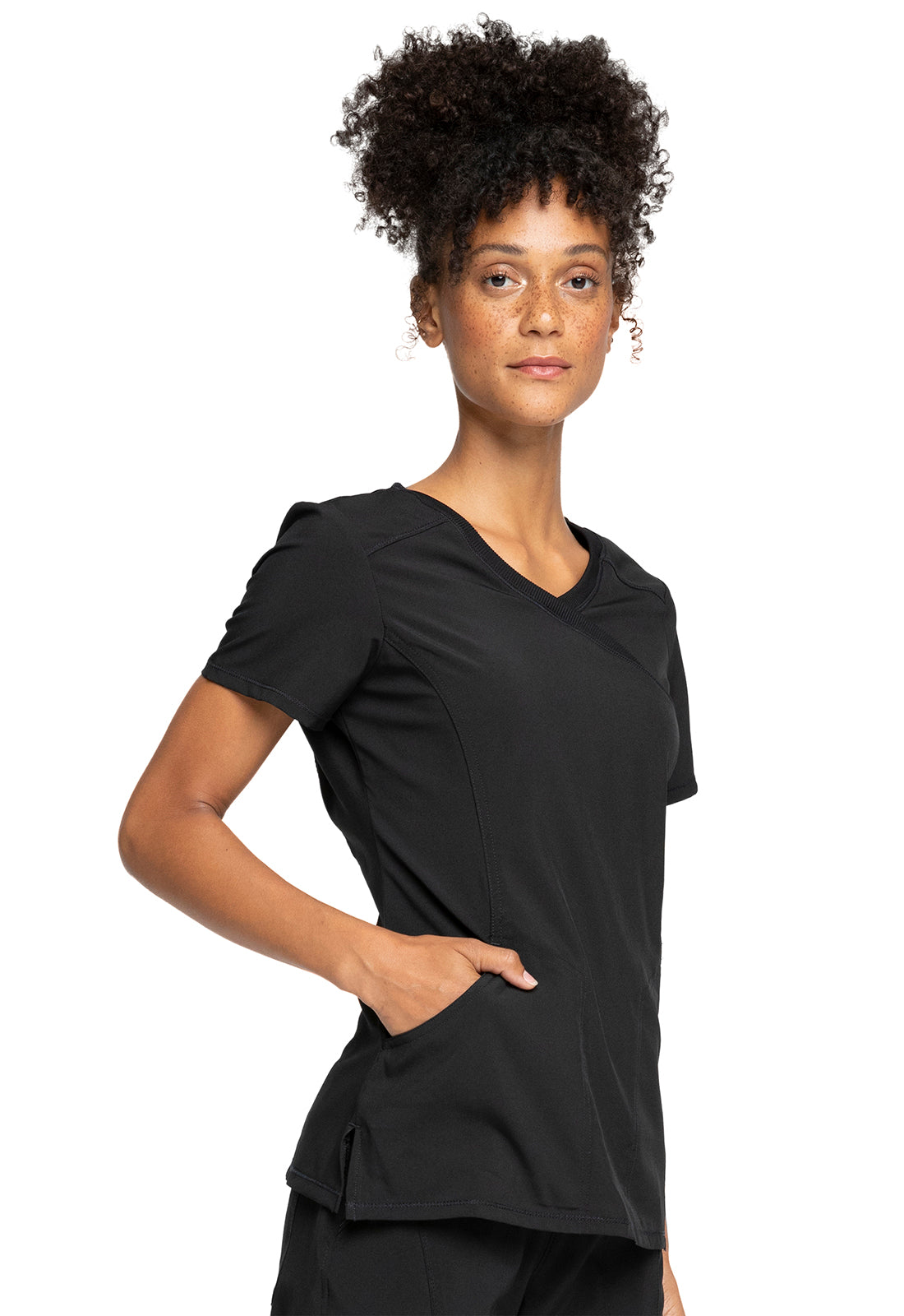 Polera Clínica Mujer 2625a Negro BAPS Cherokee Infinity Legacy