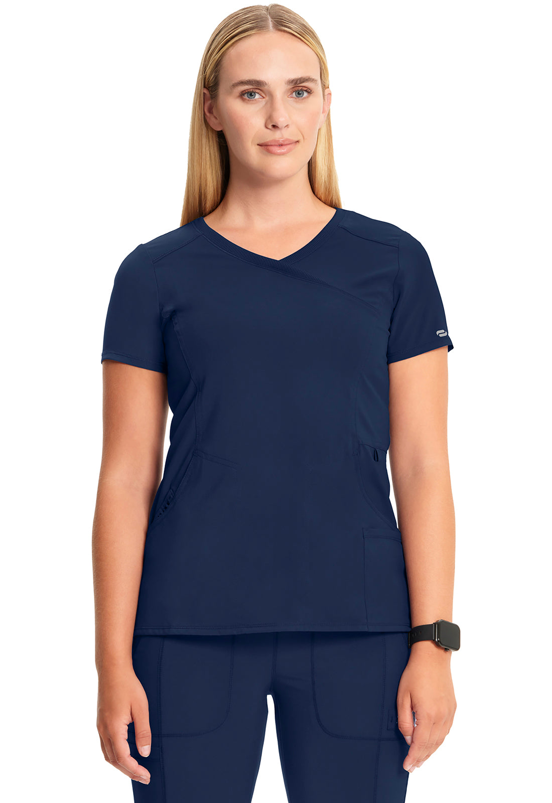Polera Clínica Mujer 2625a Azul Marino Navy Cherokee Infinity Legacy