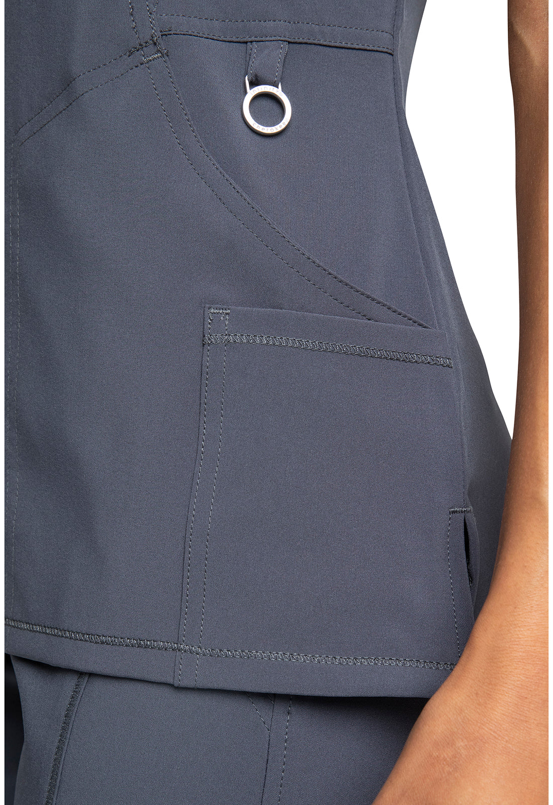 Polera Clínica Mujer 2625a Gris PWPS Cherokee Infinity Legacy