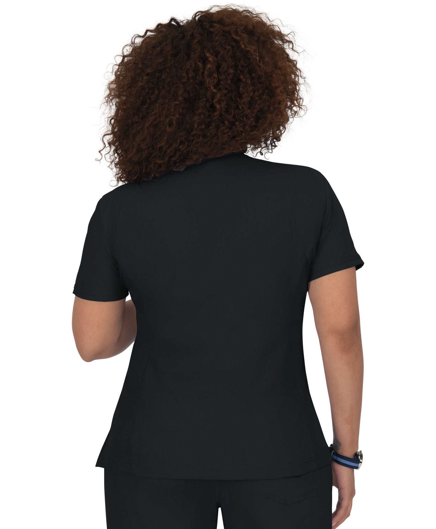 Polera Clínica Mujer Negro 316-002 Koi Lite