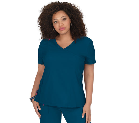 Polera Clínica Mujer Caribean Blue 316-038 Koi Lite