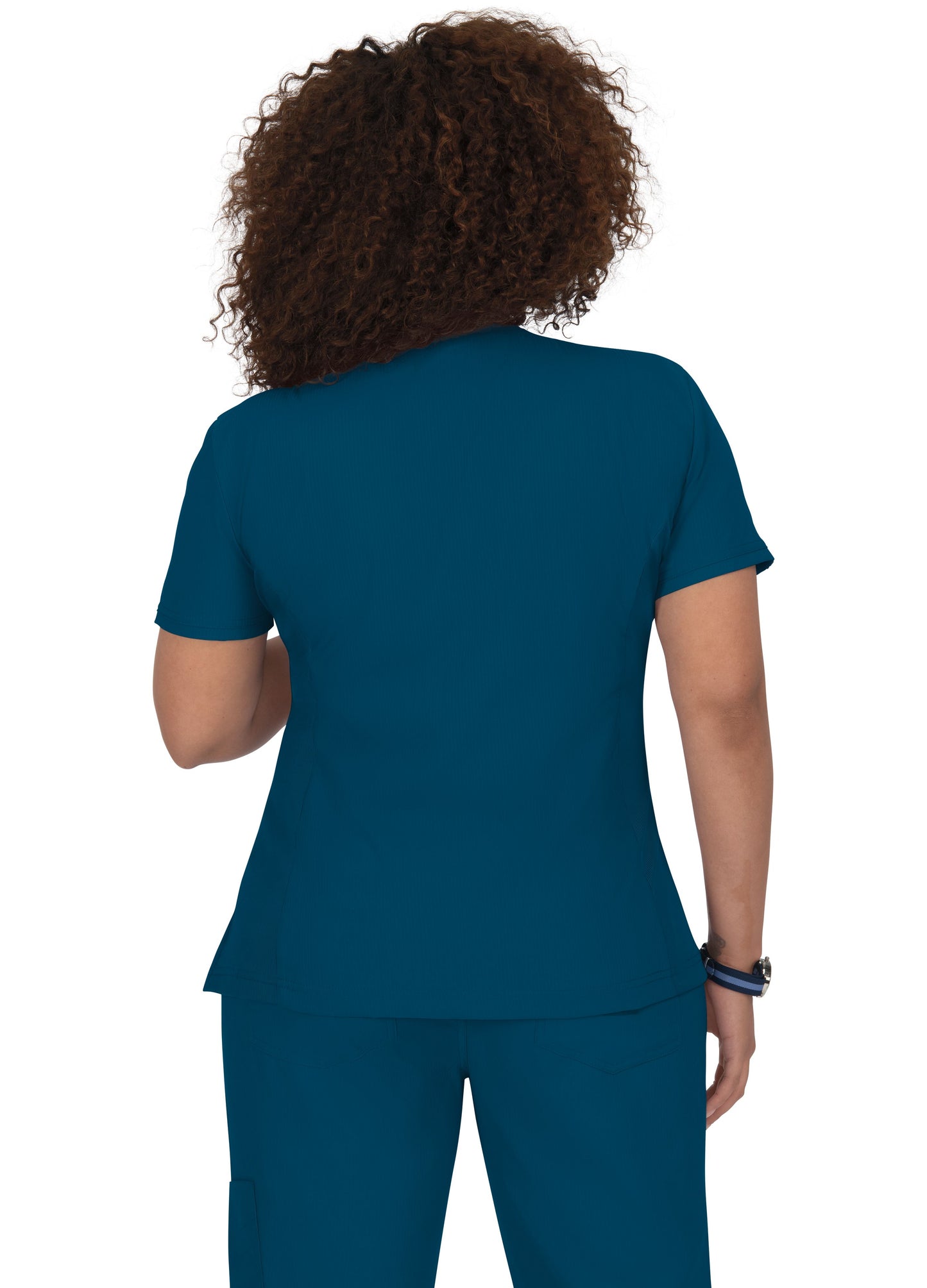 Polera Clínica Mujer Caribean Blue 316-038 Koi Lite