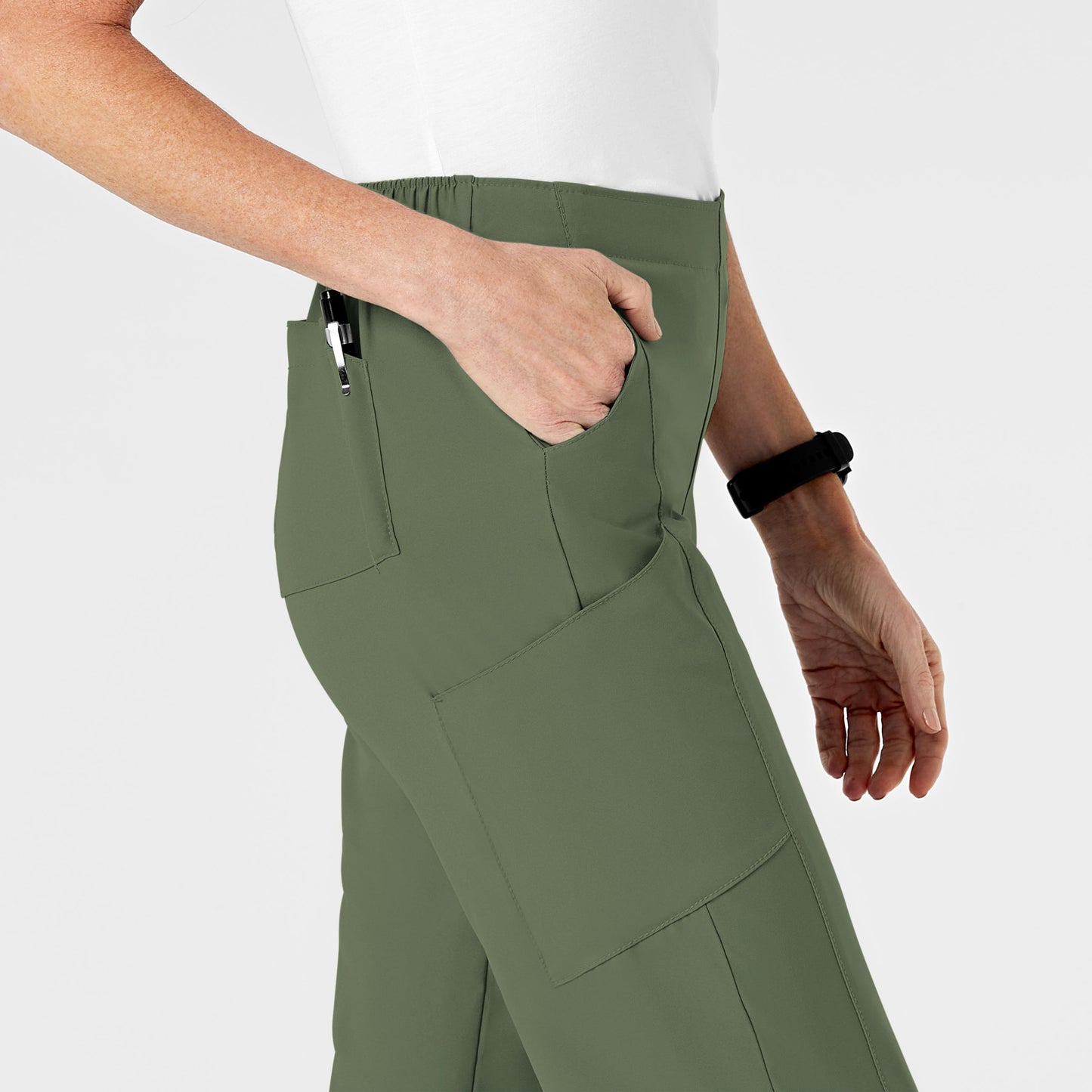 Pantalón Clínico Mujer Olivo 5155A Wonderwink 123