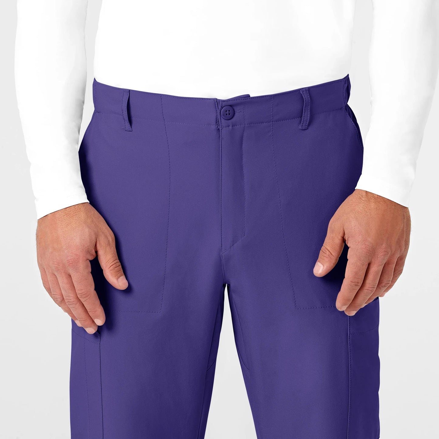 Pantalón Clínico Hombre Morado 5355a Wonderwink 123