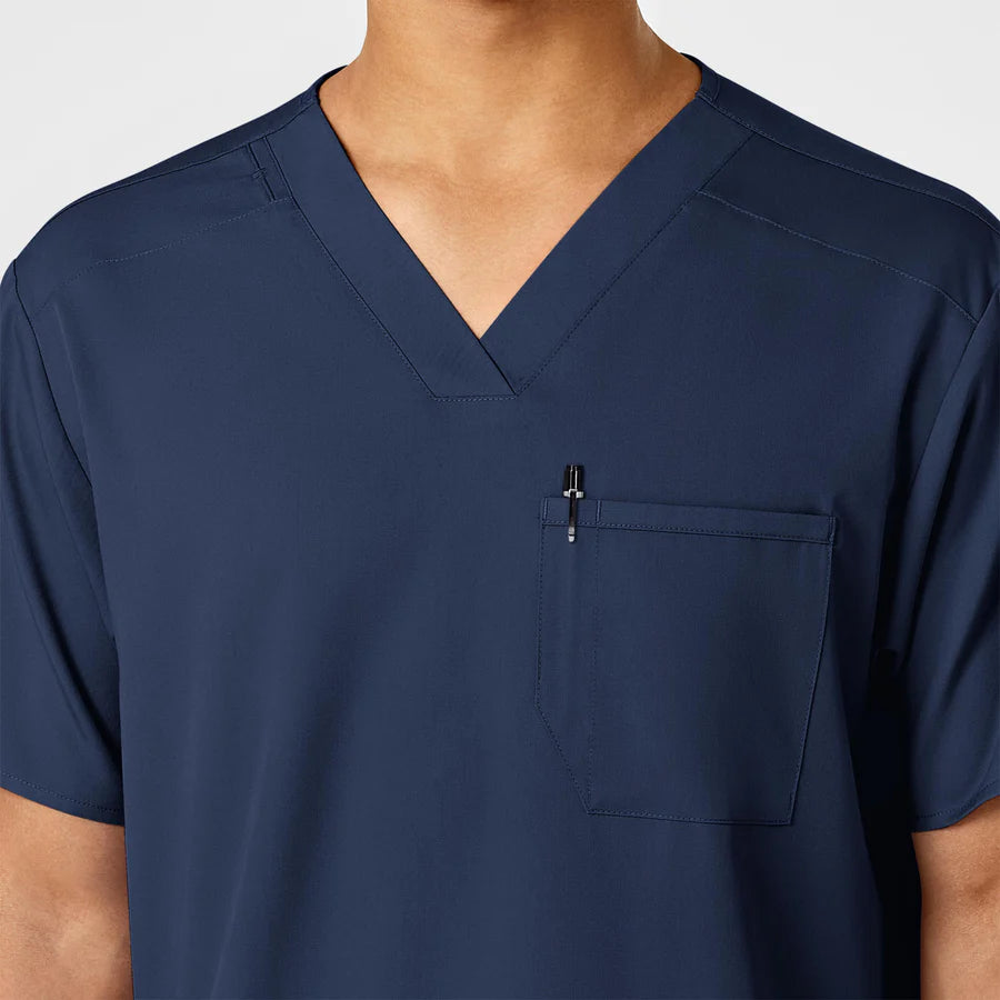 Polera clínica Hombre Azul Marino 6619A Wonderwink Pro