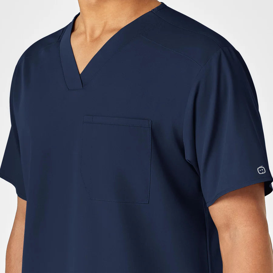 Polera clínica Hombre Azul Marino 6619A Wonderwink Pro