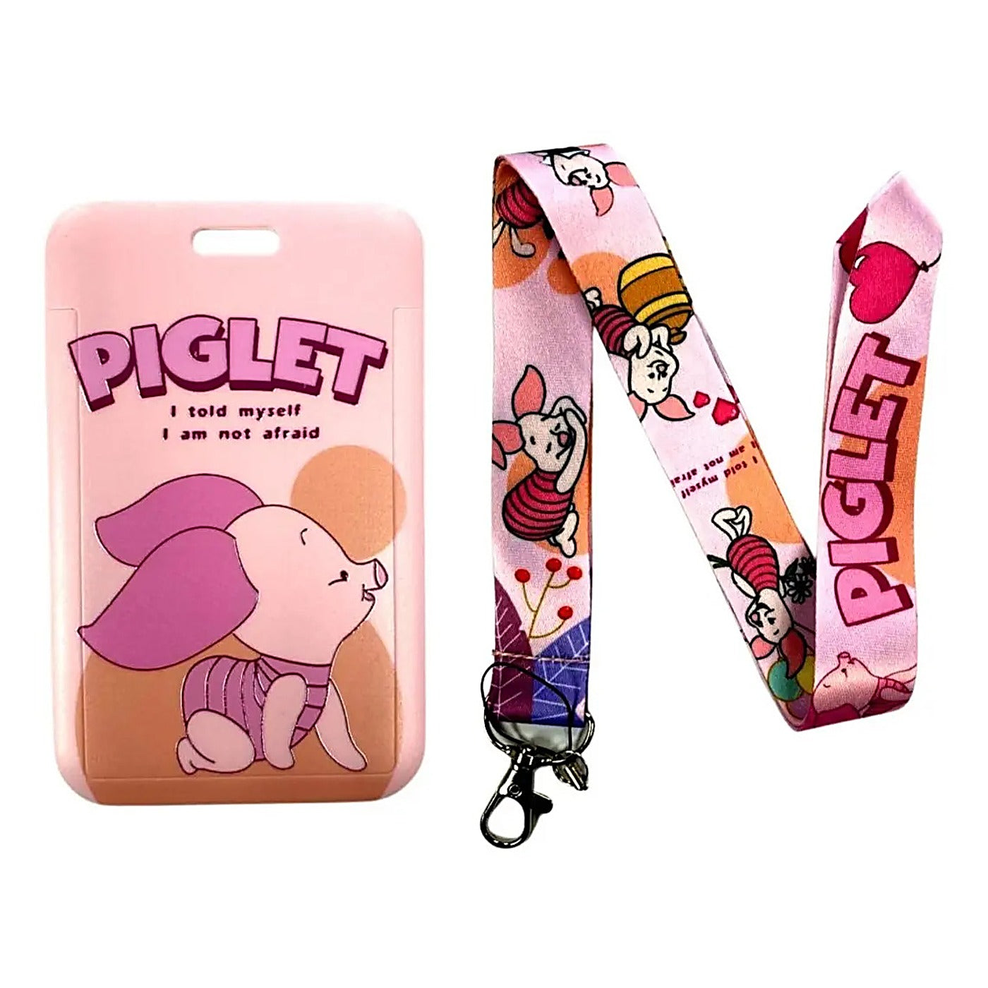 Porta Credencial con Lanyard Piglet Baby