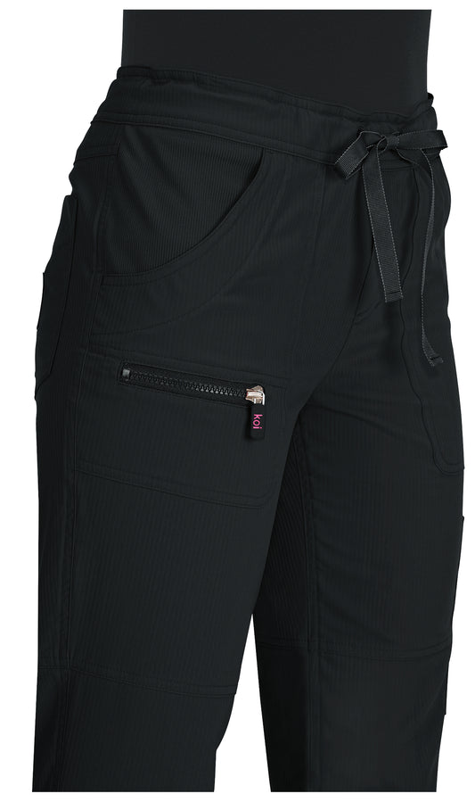 Pantalón clínico mujer Negro 721-R-002 Koi Lite