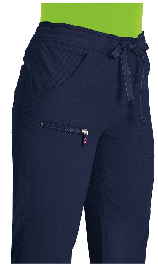 Pantalón clínico mujer Azul Marino Enfermera 721-R-012 Koi Lite