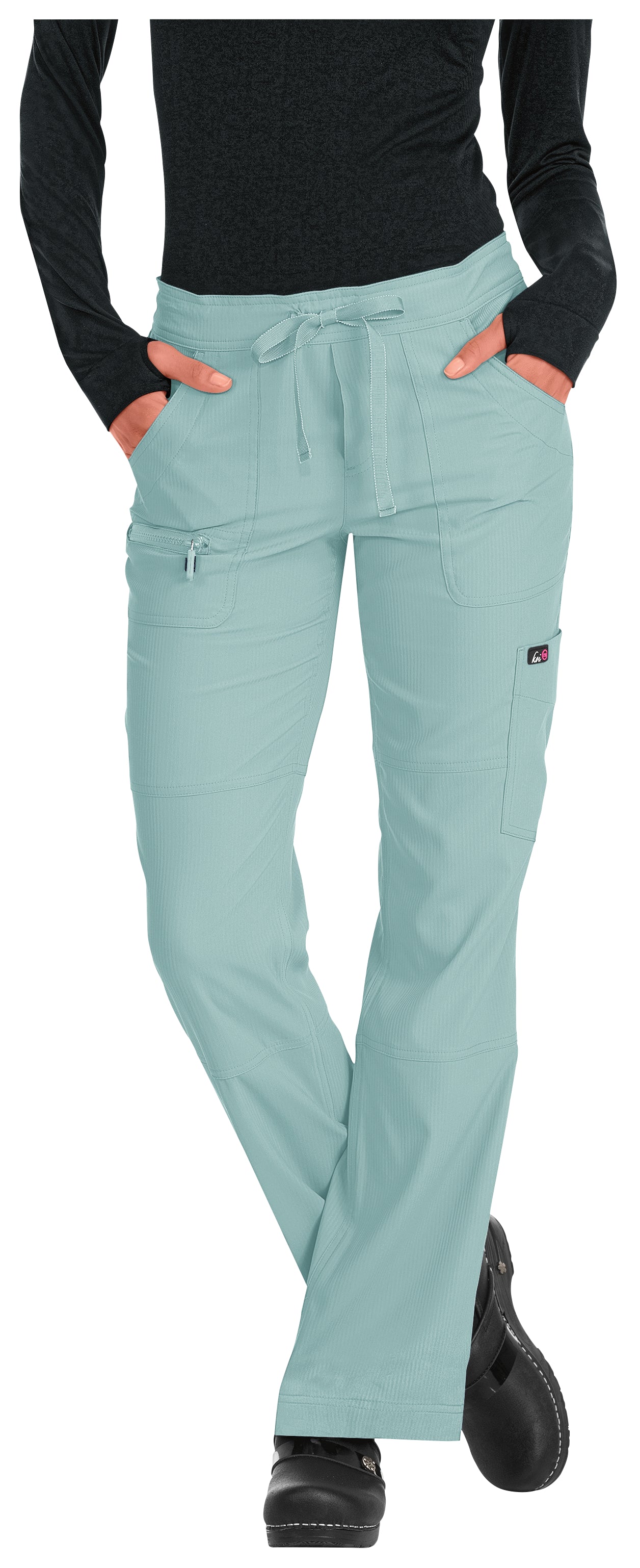 Pantalón clínico mujer Verde Pastel Sage 721-R-124 Koi Lite