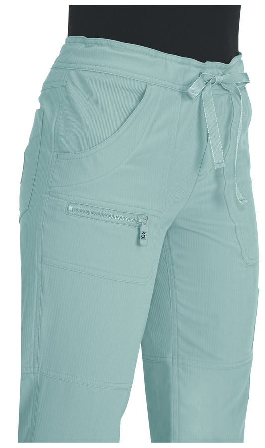 Pantalón clínico mujer Verde Pastel Sage 721-R-124 Koi Lite