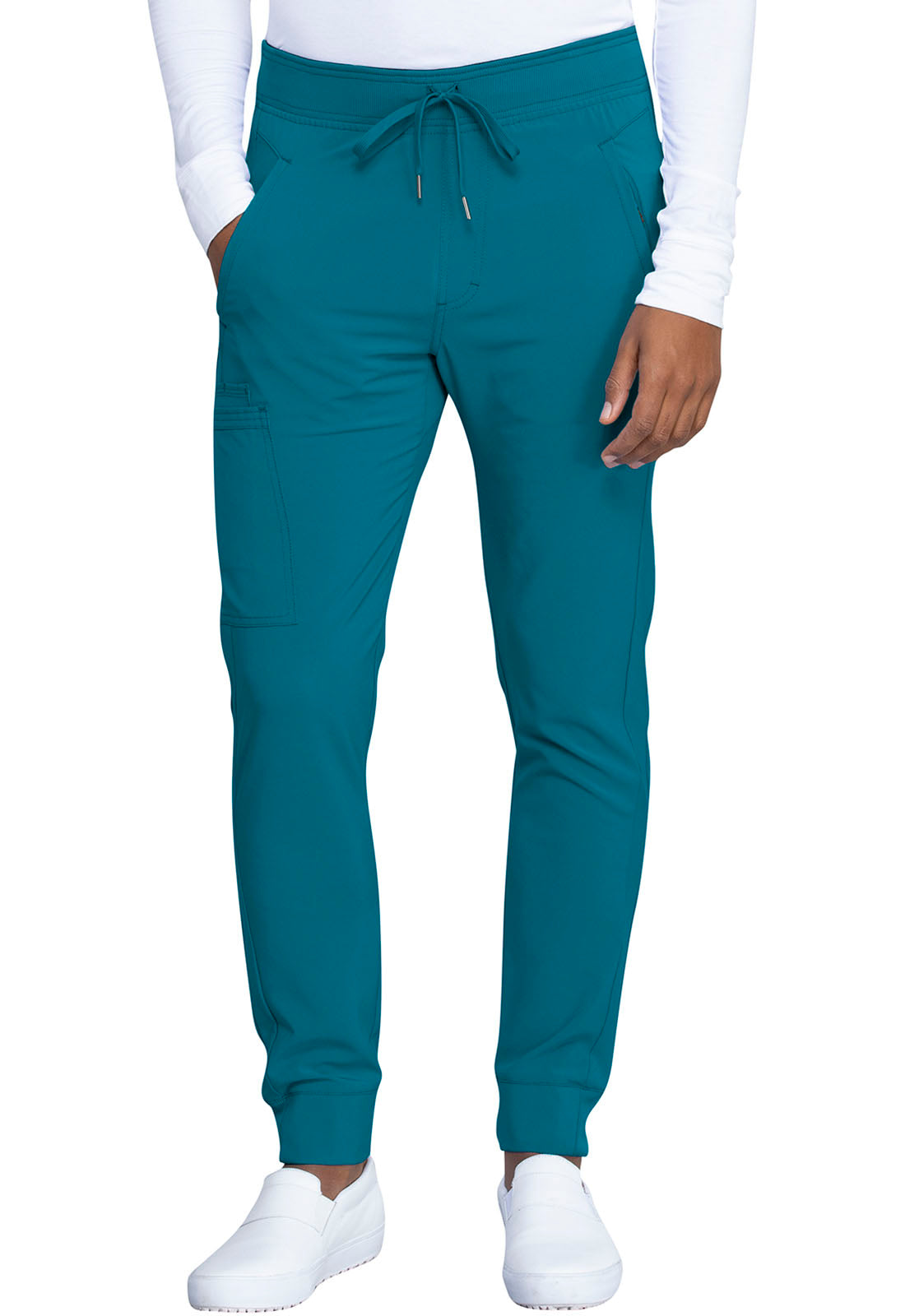 Pantalón Clínico Hombre CK004A Cherokee In Infinity, color verde caribean - Uniformes Clínicos Sami