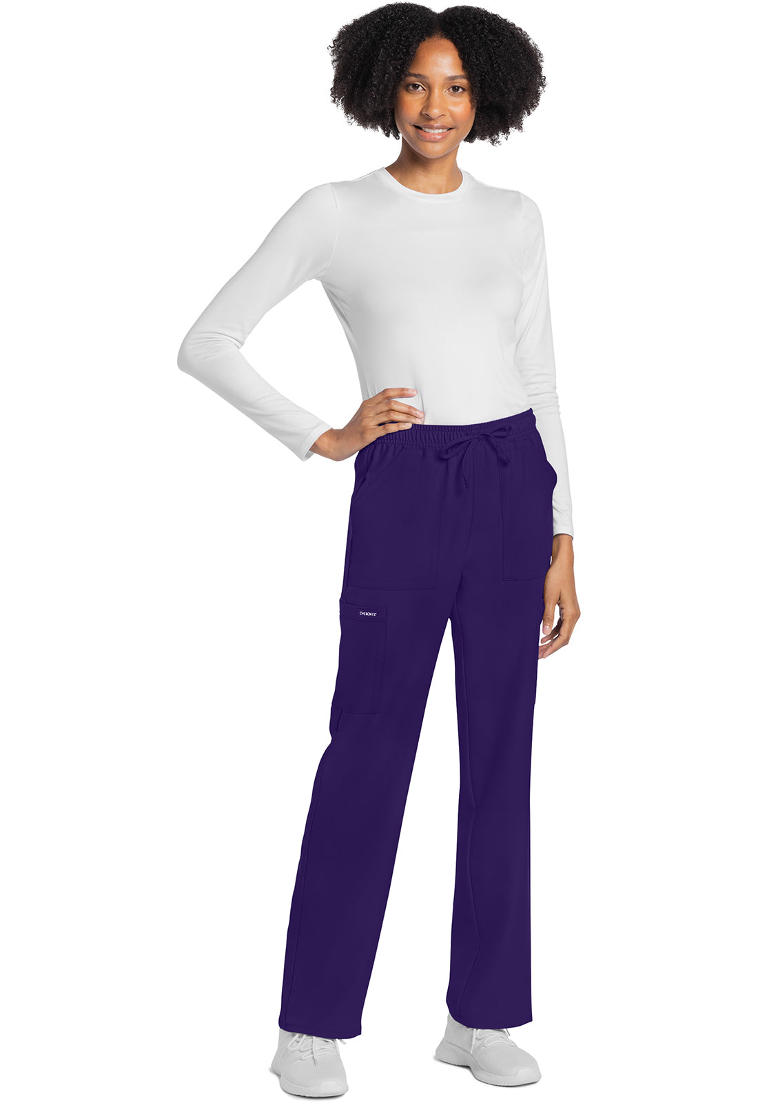Pantalón Clínico Mujer Morado GRPN CK272A Cherokee Ultra