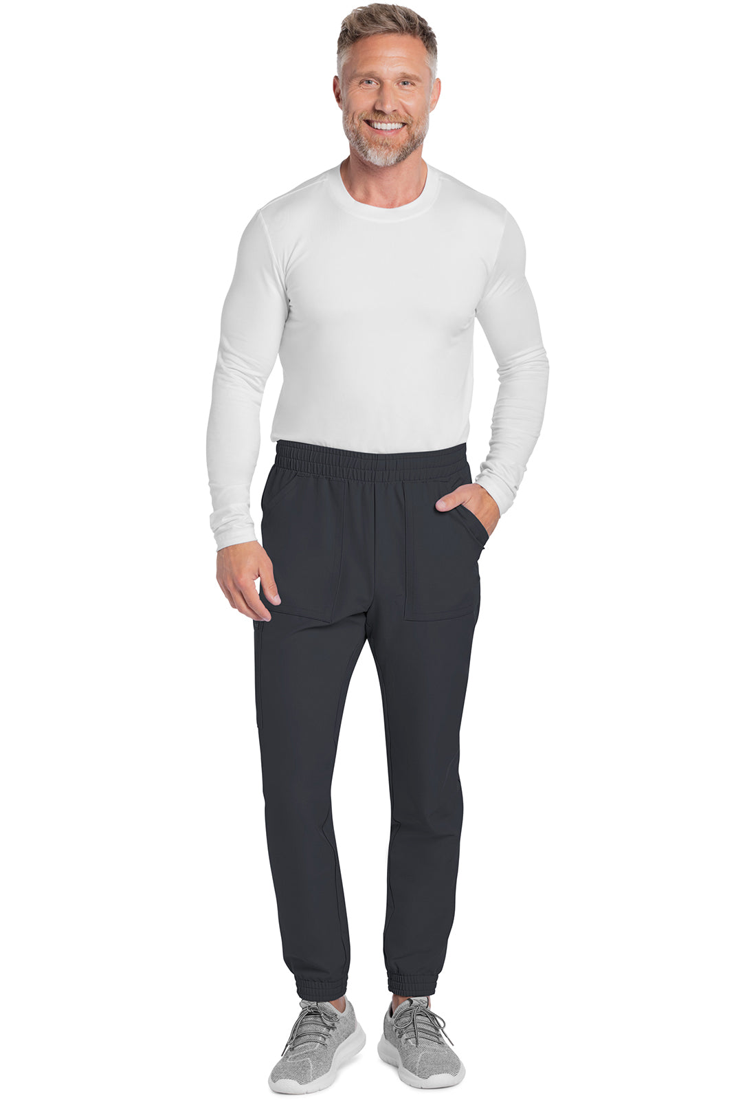 Pantalón Clínico Hombre Jogger Gris CK278A Cherokee Ultra