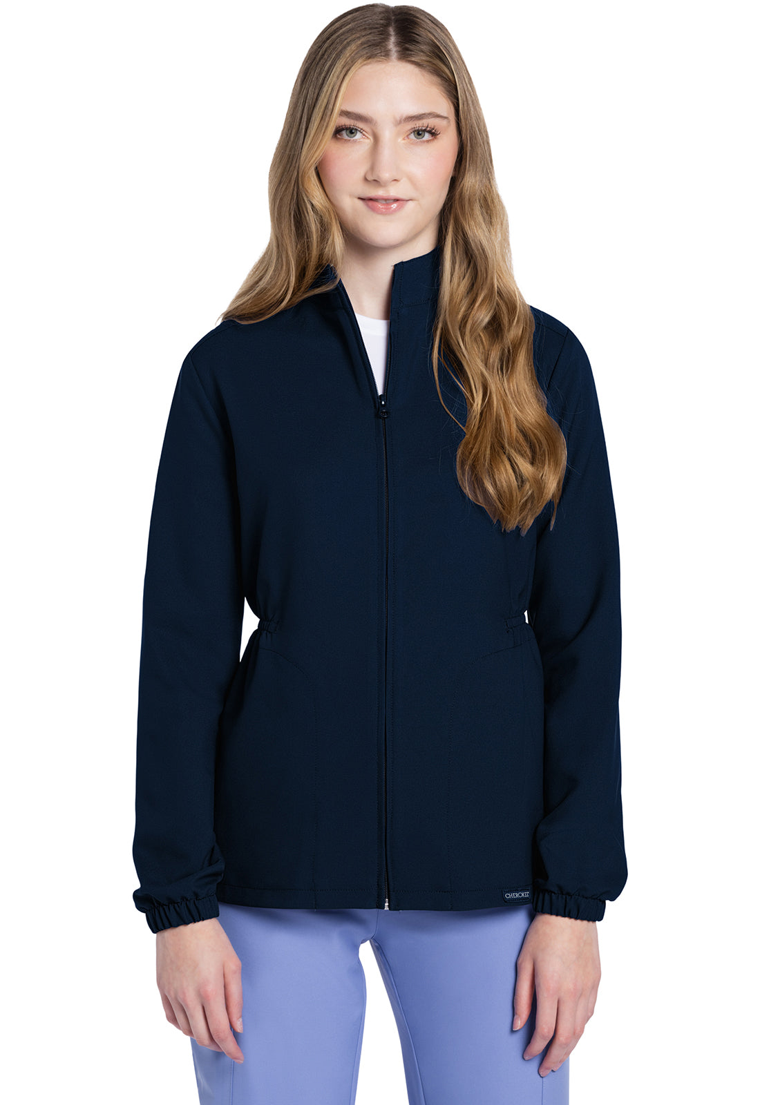 Chaqueta / Polerón Clínico Mujer Azul Navy CK391A Cherokee WW Ultra