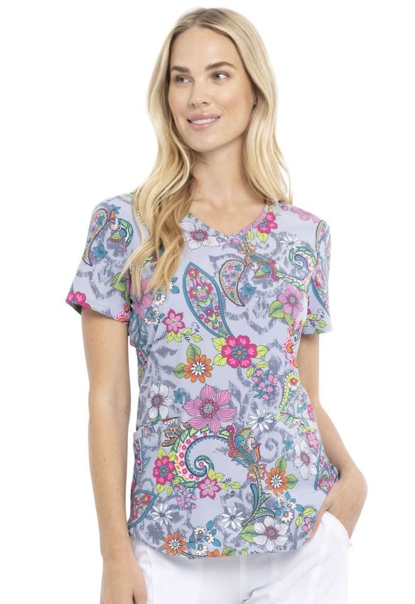 Polera Clínica Mujer Estampada CK637 BIBS Cherokee