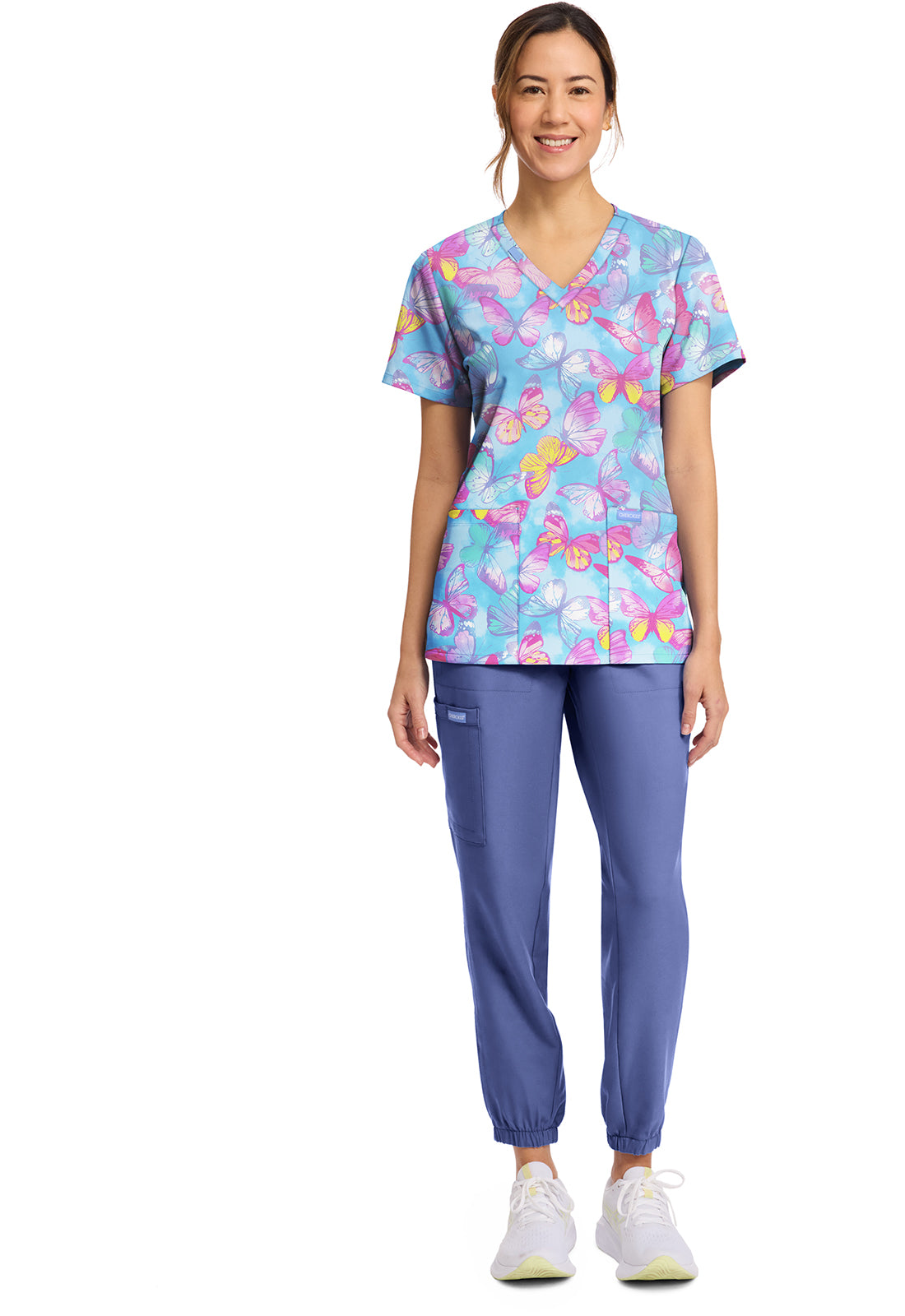 Polera Clínica Mujer Estampada CK856 GWBF Cherokee
