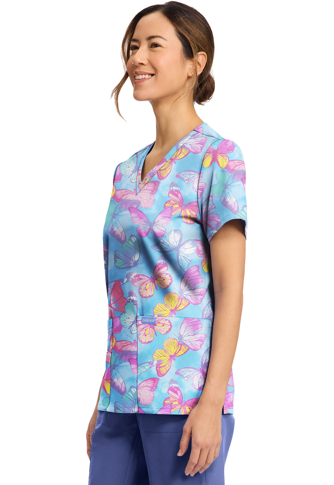 Polera Clínica Mujer Estampada CK856 GWBF Cherokee