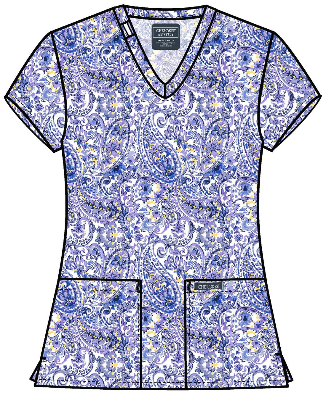 Polera Clínica Mujer Estampada CK856 PYLY Cherokee