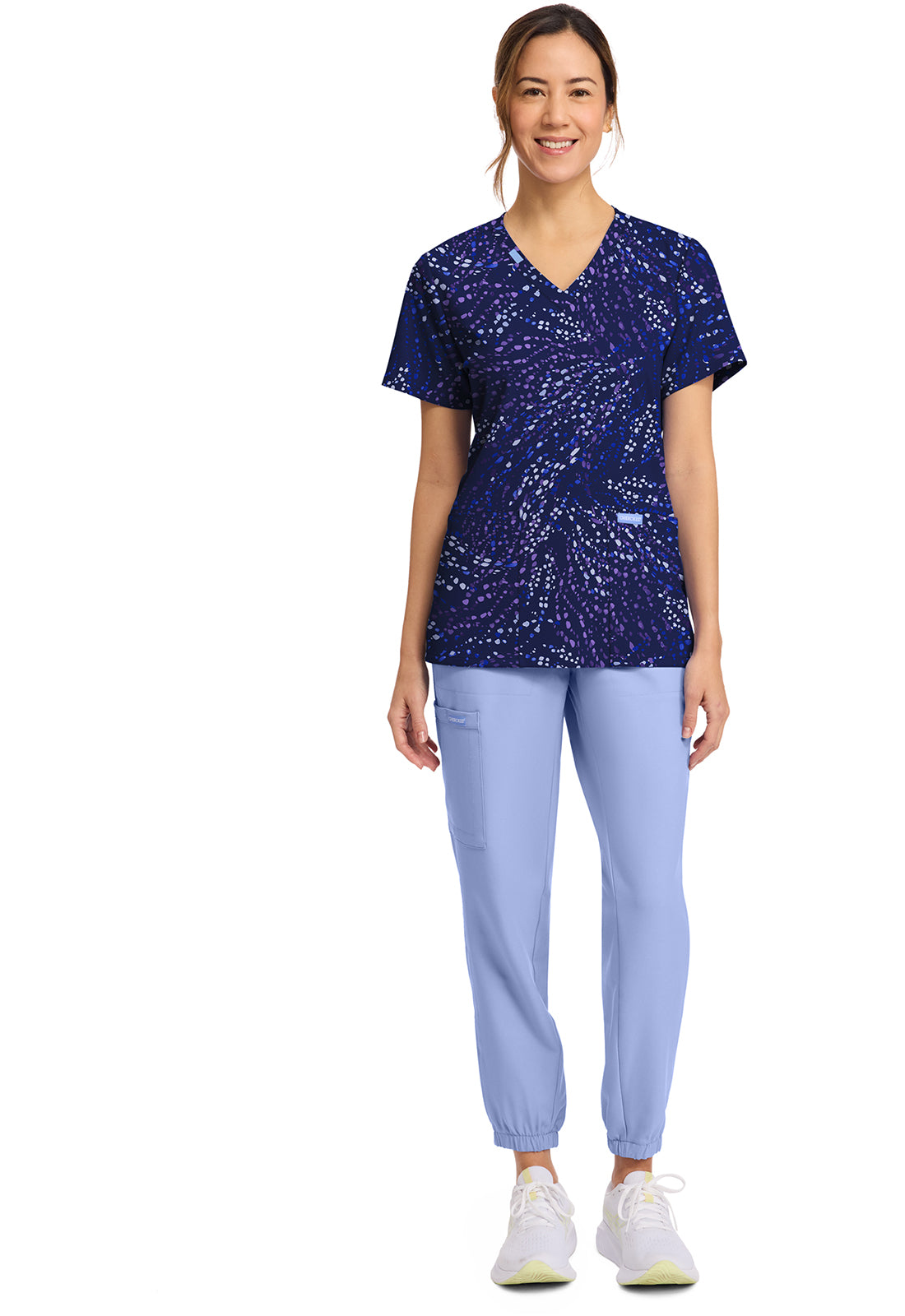 Polera Clínica Mujer Estampada CK856 WLSP Cherokee