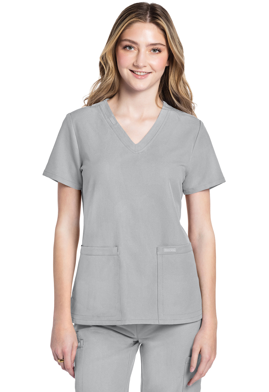 Polera Clínica Mujer GRIS GRY CK953A Cherokee Ultra