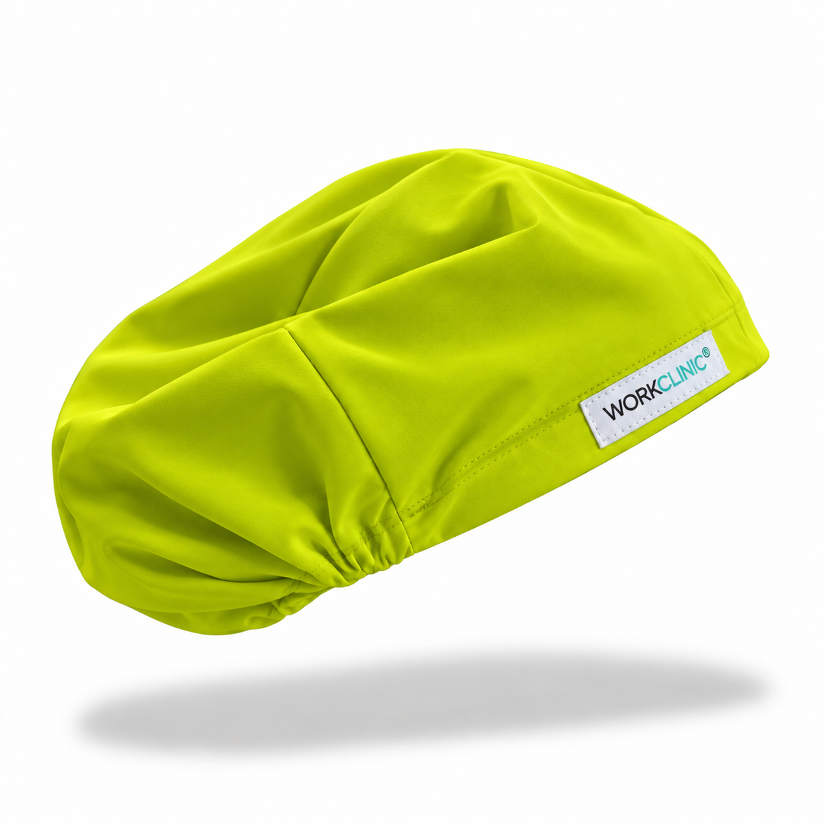 Gorro Clínico lycra mujer Verde Flúor