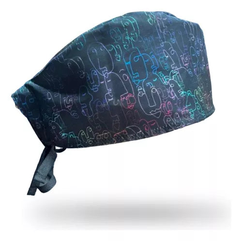 Gorro Clínico Hombre Antifluido Caras