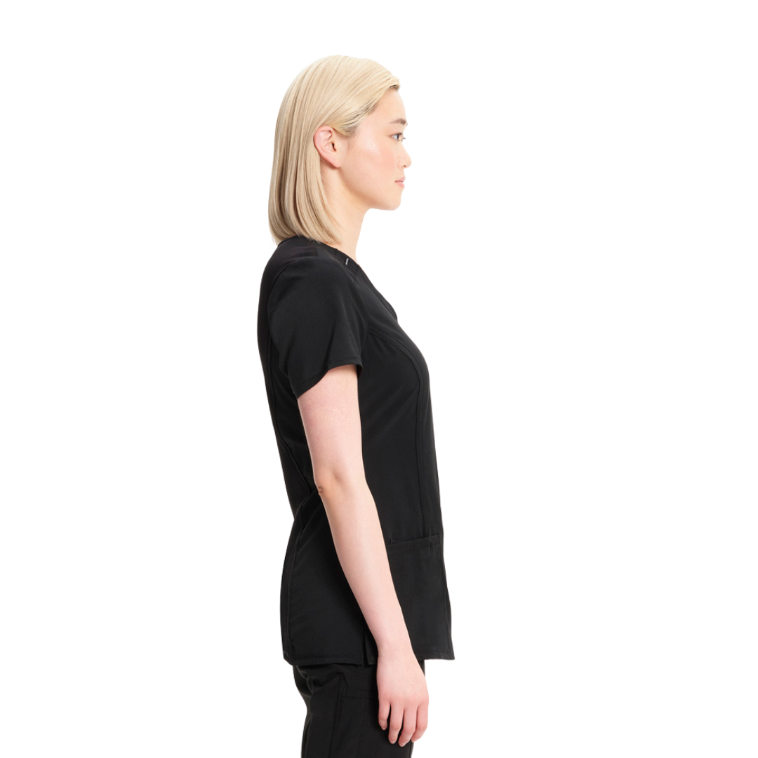 Polera Clínica Mujer 2624a Negro BAPS Cherokee Infinity Legacy