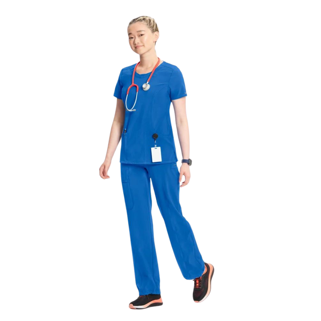 Polera Clínica Mujer 2624a Azul Rey RYPS Cherokee Infinity Legacy