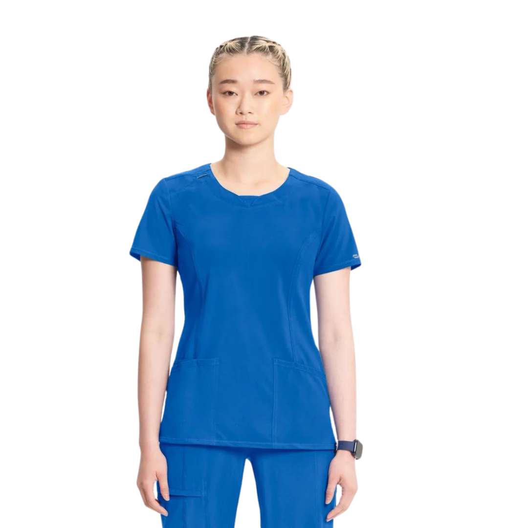 Polera Clínica Mujer 2624a Azul Rey RYPS Cherokee Infinity Legacy