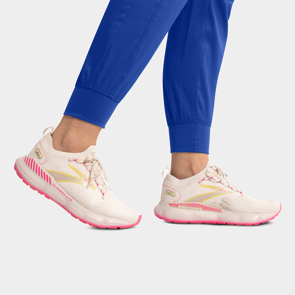 Pantalón clínico mujer azul rey Jogger EDGE 6803, detalle 4 - Uniformes Clínicos Sami
