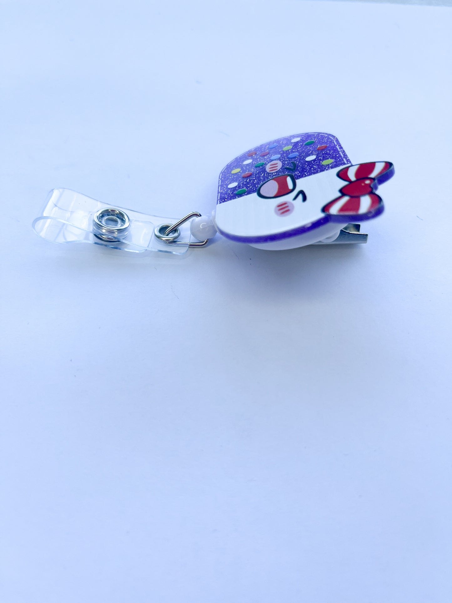 Porta credencial acrílico Pill Grape