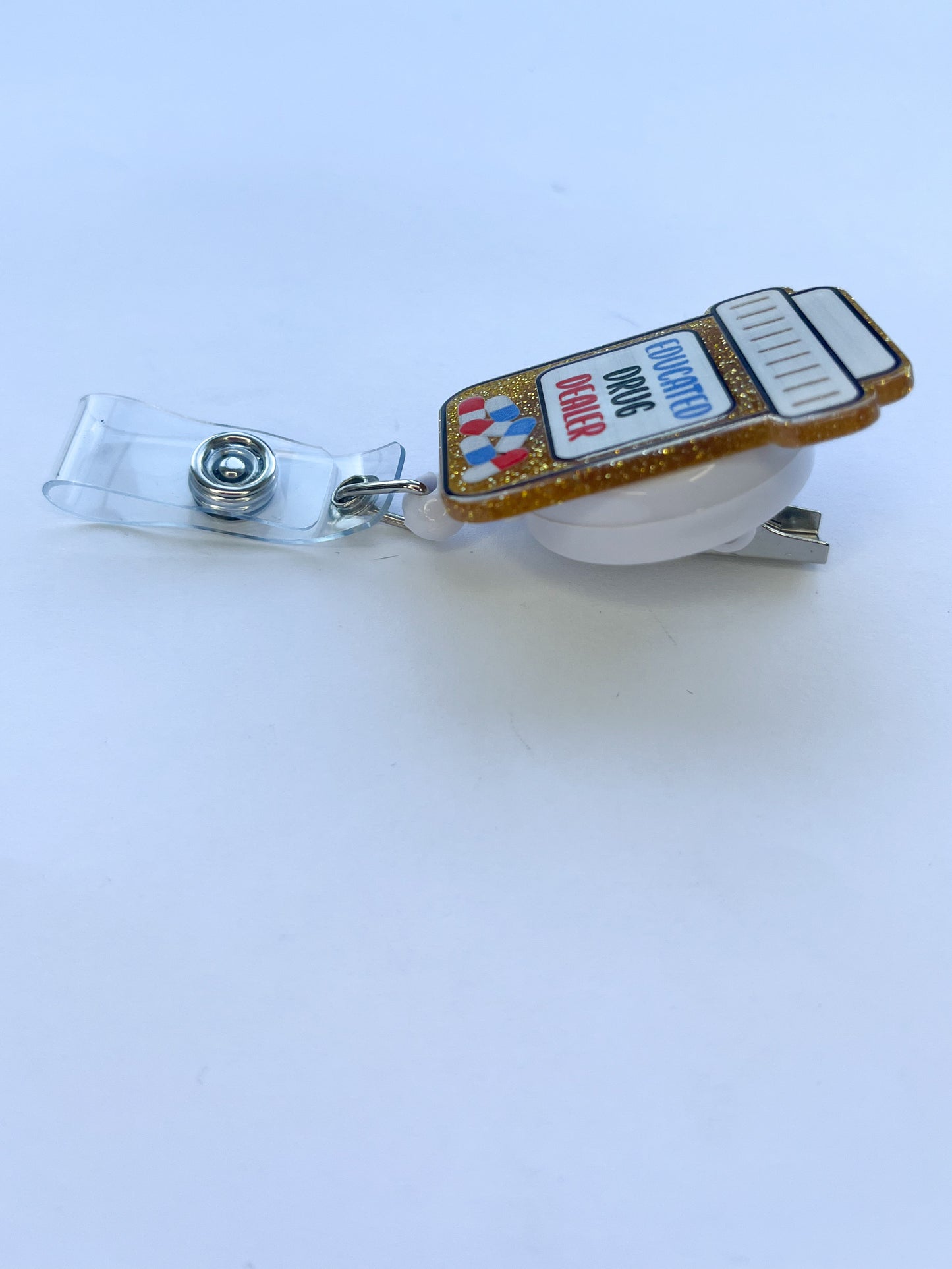 Porta credencial acrílico Educated Drug Dealer