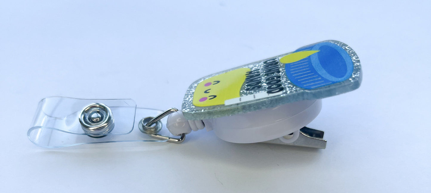 Porta credencial acrílico Urine Good Hands