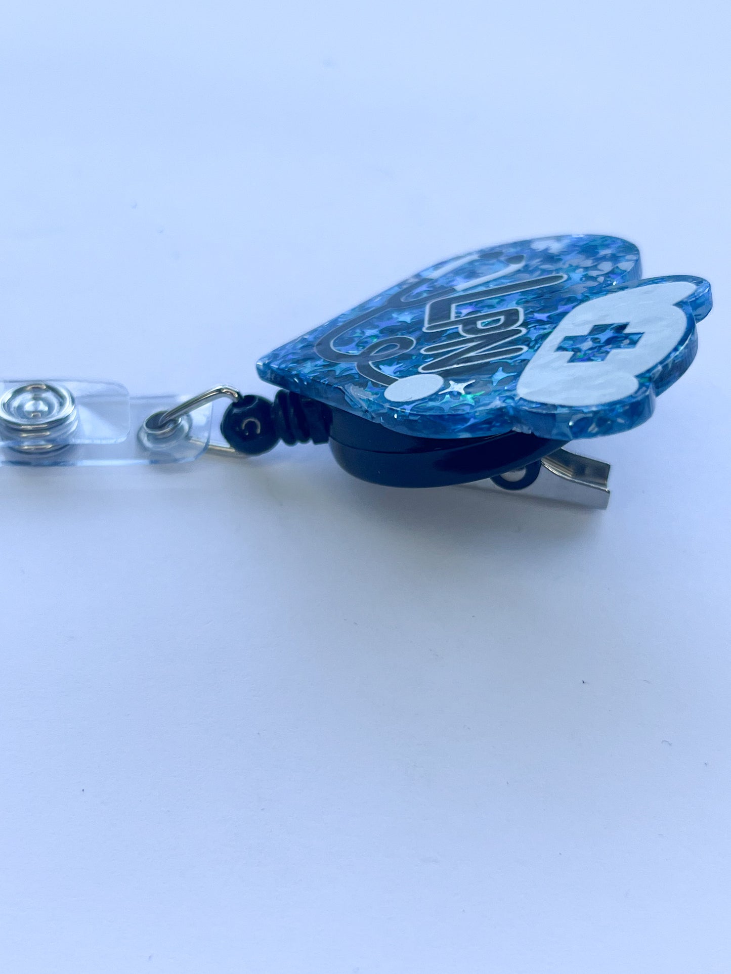 Porta credencial acrílico Corazón LPN