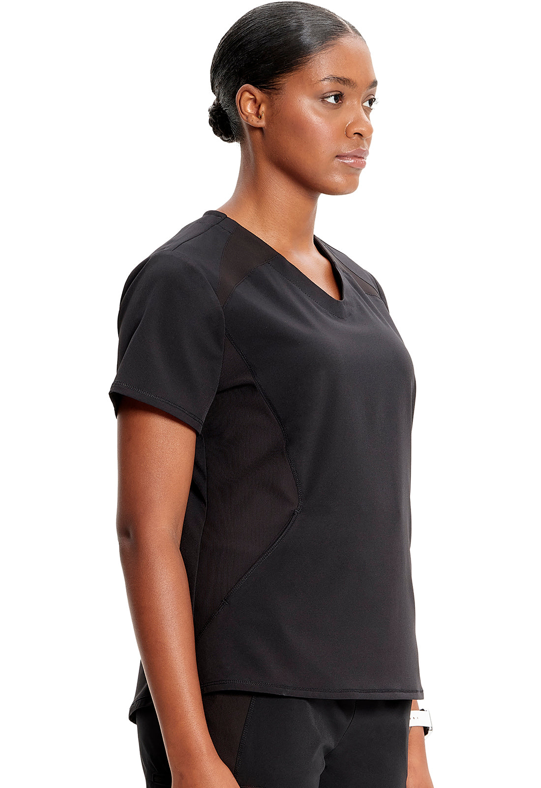 Polera Clínica Mujer IN620a Negro black Infinity GNR8 Cherokee