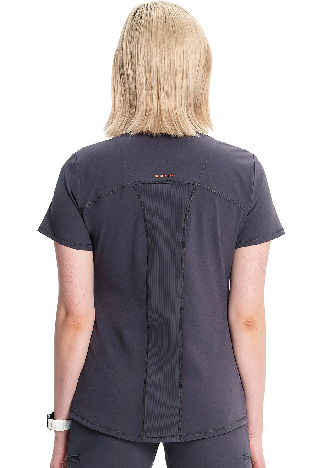 Polera Clínica Mujer IN620a Gris PWT Infinity GNR8 Cherokee