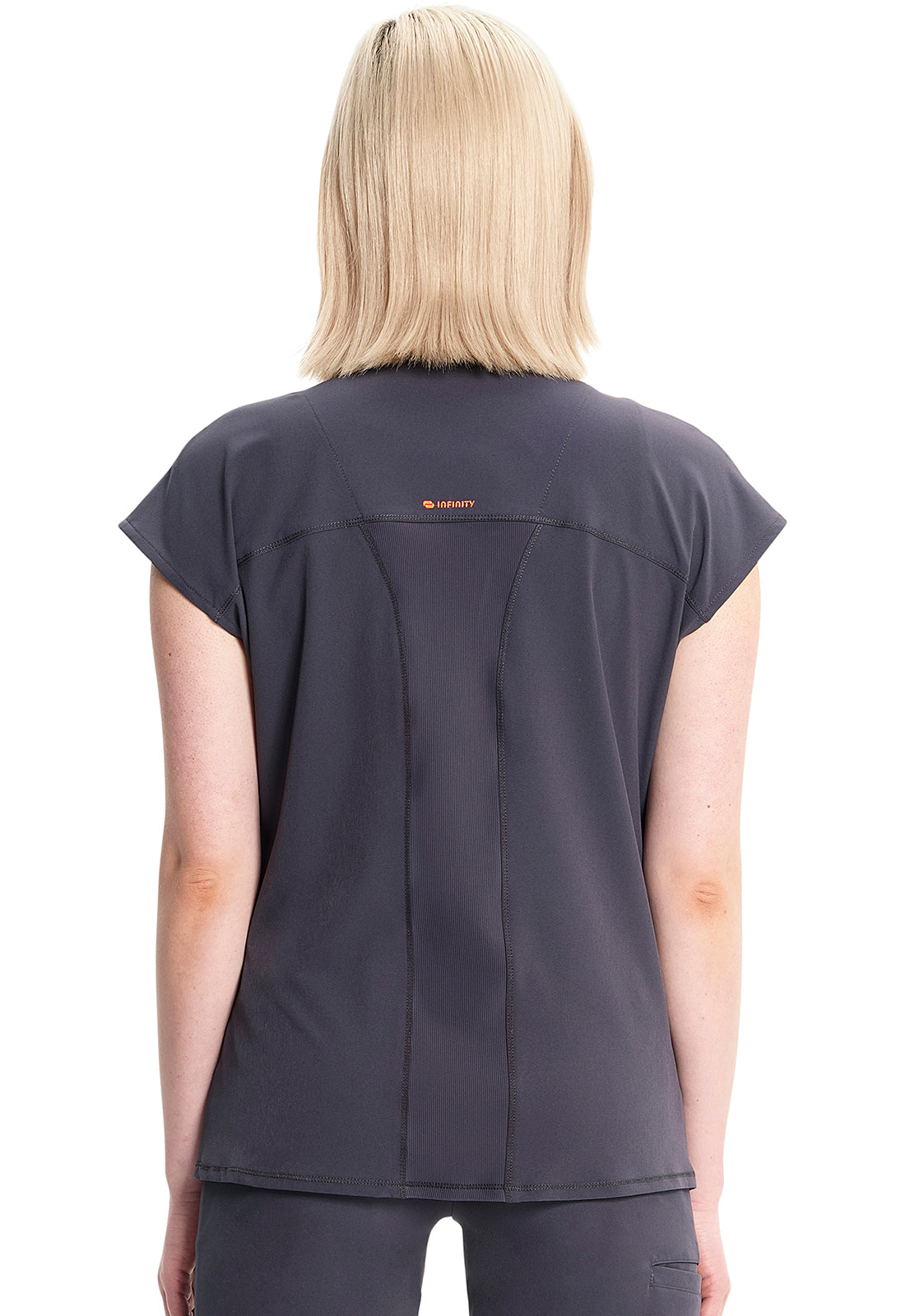 Polera Clínica Mujer IN622a Gris PWT Infinity GNR8 Cherokee