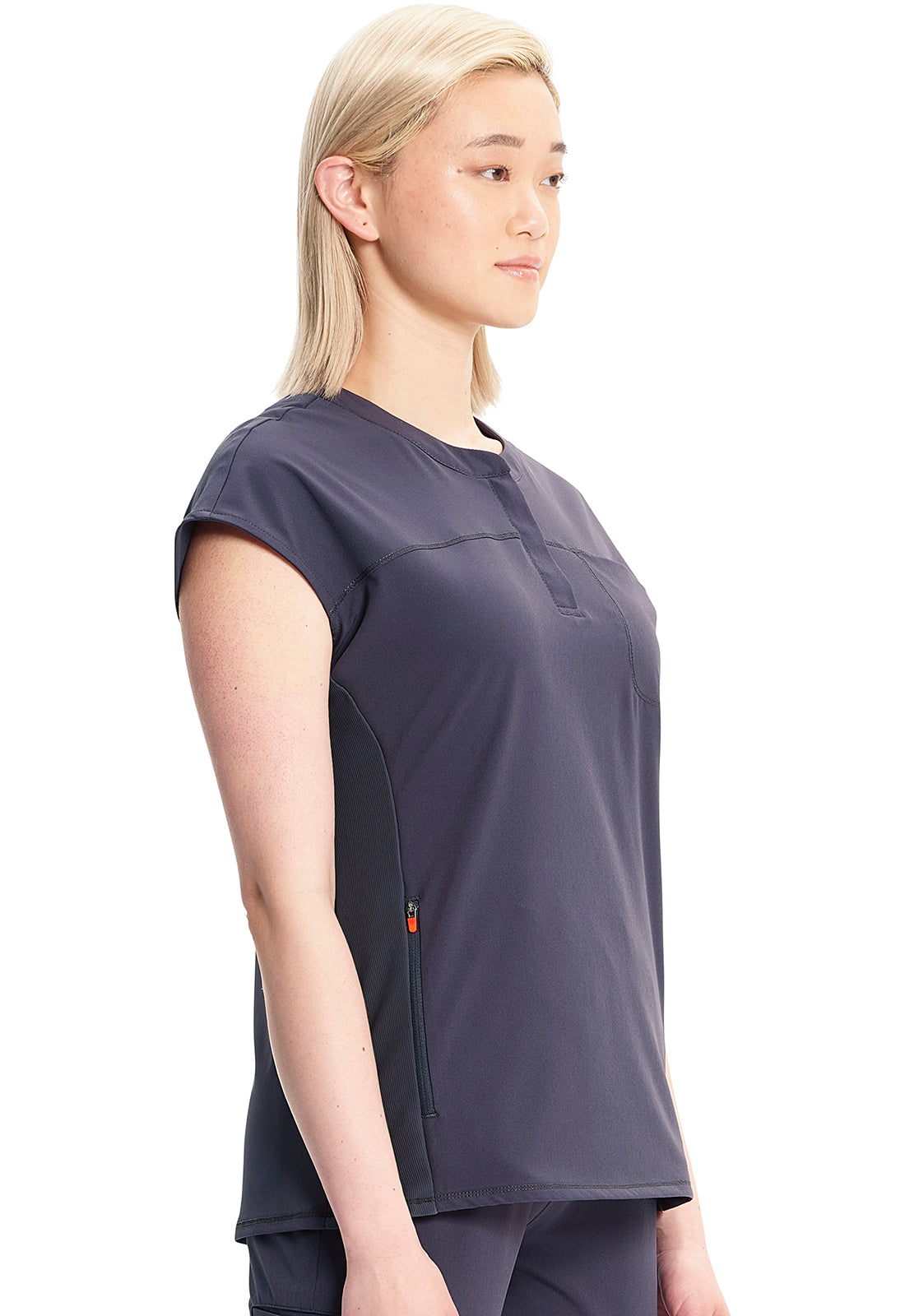 Polera Clínica Mujer IN622a Gris PWT Infinity GNR8 Cherokee