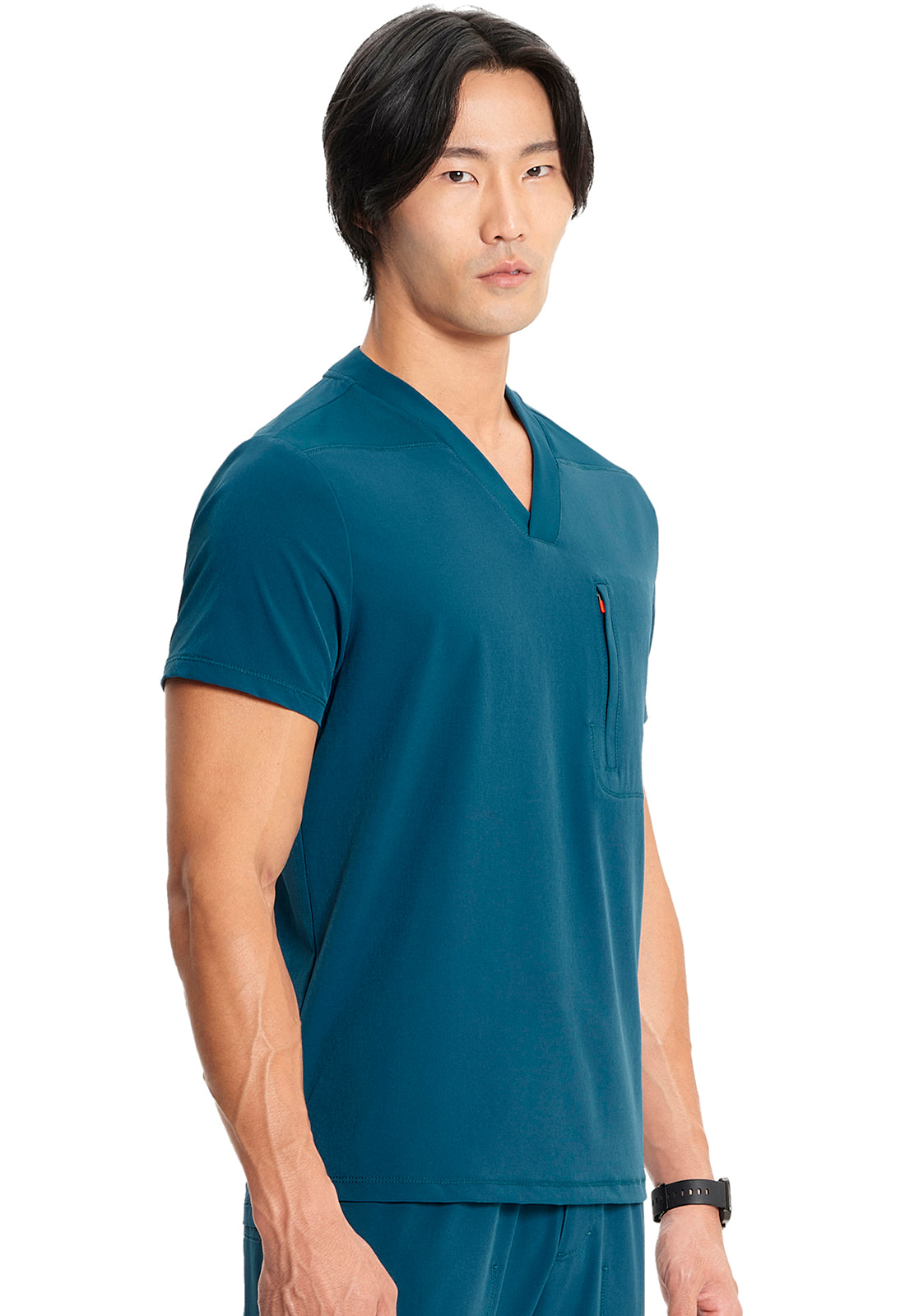 Polera Clínica Hombre IN700a Caribean Petroleo CAPS GNR8 Infinity Cherokee